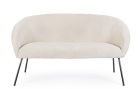 AIKO VELVET sofa in white