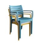 Vrtna stolica EVELINE - utovarna stolica