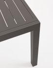 Extendable garden aluminum table HILDE 160-240x90