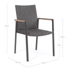 JALISCO chair with armrests