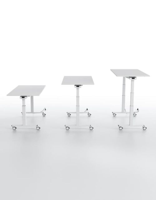 OFFICE DESK WITH ELECTRIC HEIGHT REGULATION - TELEMACO