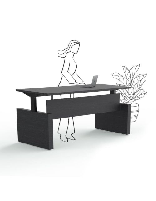 OFFICE DESK WITH HEIGHT REGULATION - CRONO
