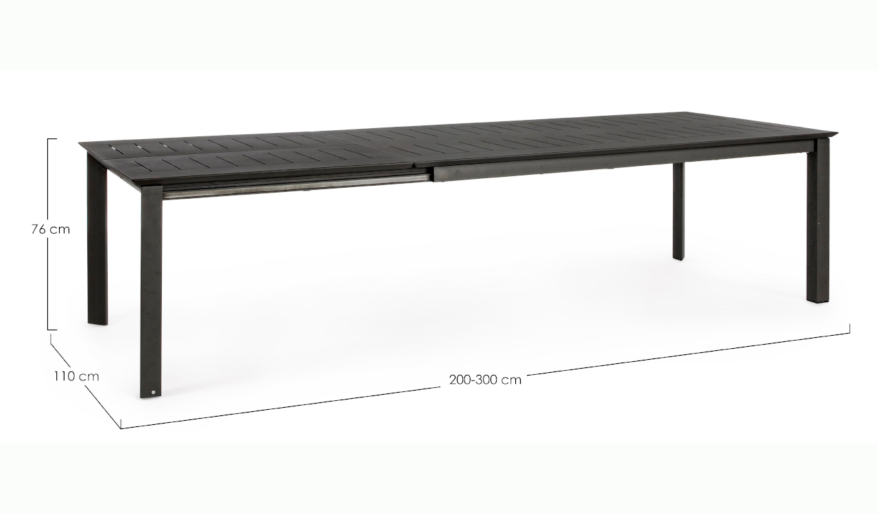 Konnor table - dimensions