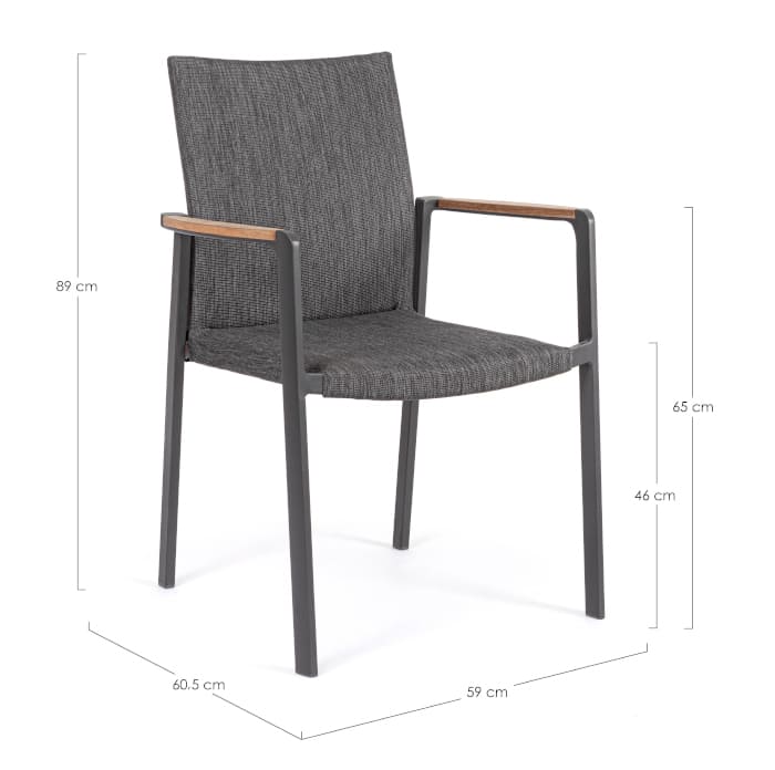 Chair Jalisco dimensions