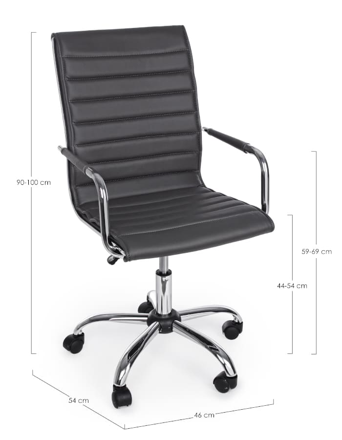 Office chair PERTH dimensions